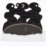 8A Brazilian Virgin Human Hair Body Wave 13x4 Ear To Ear Lace Frontal Closure with Baby Hair