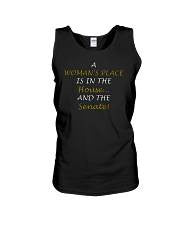 A Woman's Place is in the House and the Senate - Unisex Tank