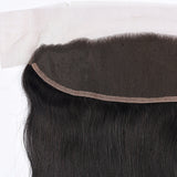 8A Brazilian Virgin Human Hair - 3 Bundles with a 13x4 Lace Frontal - Straight