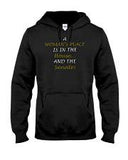 A Woman's Place is in the House and the Senate - Gildan Hoodie