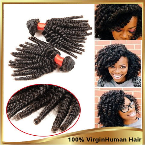 8A Malaysian Virgin Human Hair - Afro Kinky Curly – Luxurious